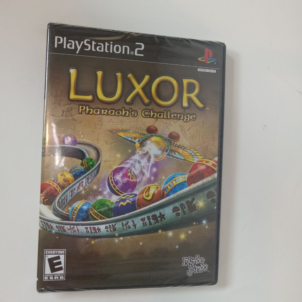 Luxor: Pharaoh's Challenge - PlayStation 2 PS2 *Brand New* Factory Sealed!